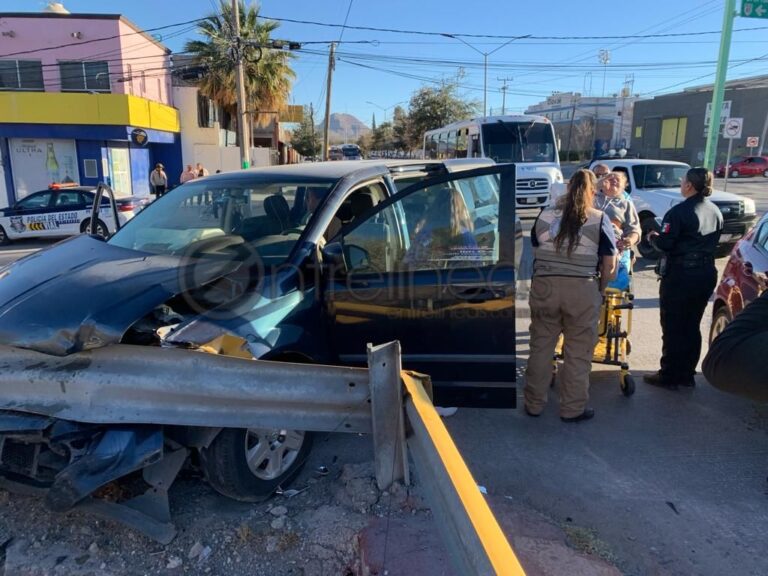 Le Corta La Circulaci N Y Provoca Fuerte Choque En La Heroico Entrelineas