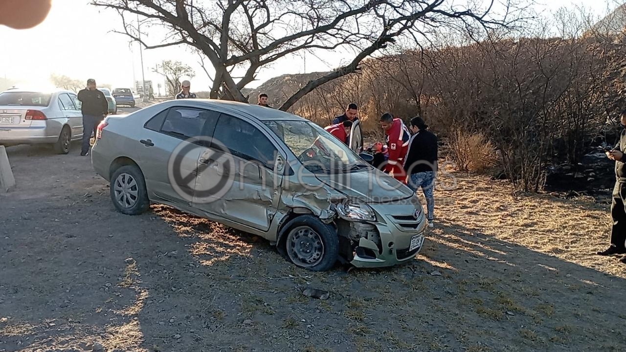 Conductora A Exceso De Velocidad Choca En Carretera A Aldama Entrelineas