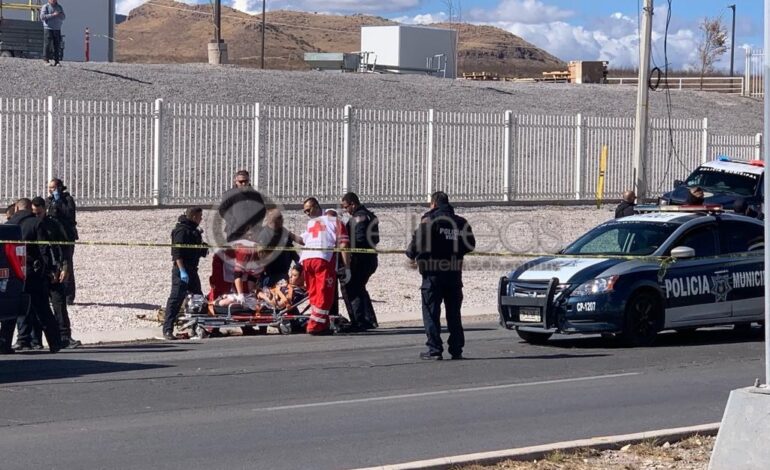  Pistoleros disparan contra motociclista en carretera a Ciudad Juárez