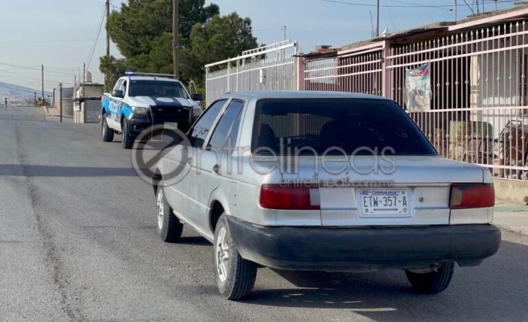  Recupera policía municipal auto con reporte de robo
