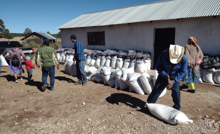  Atiende Estado a familias de Maguarichi afectadas por las sequía