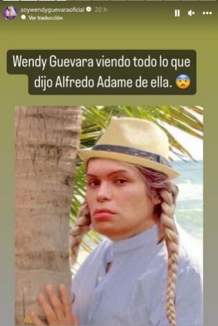  Wendy Guevara reacciona a los ataques de Alfredo Adame con el mejor meme