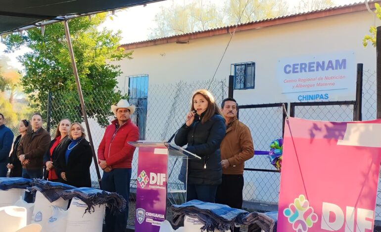  Pone DIF Estatal en operación instalaciones del Cerenam en Chínipas