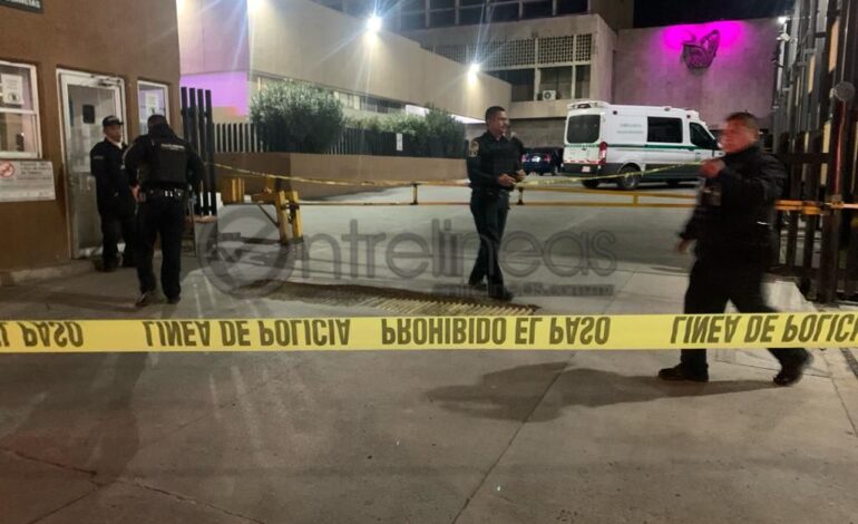  Conductor de DiDi traslada a baleado al Hospital Morelos; llega sin vida  