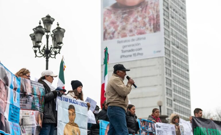  Colectivos en Nuevo León exigen a AMLO cifras reales de desaparecidos