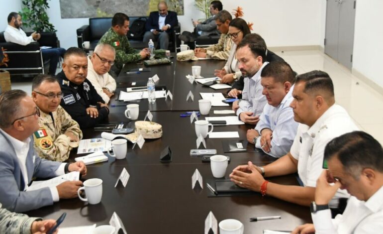  Realizan mesa de seguridad en Juárez tras llegada de más militares