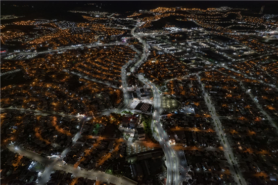  Iluminan con más de 37 mil luminarias LED las colonias y avenidas de Chihuahua Capital
