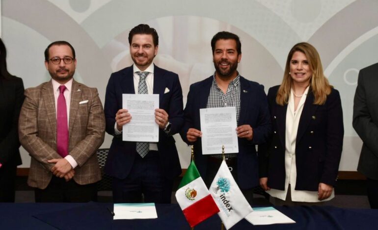  Firman convenio de colaboración INDEX Chihuahua y Equity Link; fortalecen el sector industrial