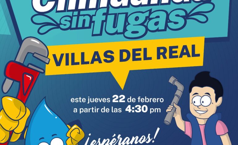  Reparará JMAS Chihuahua fugas en domicilios de Villas del Real este jueves