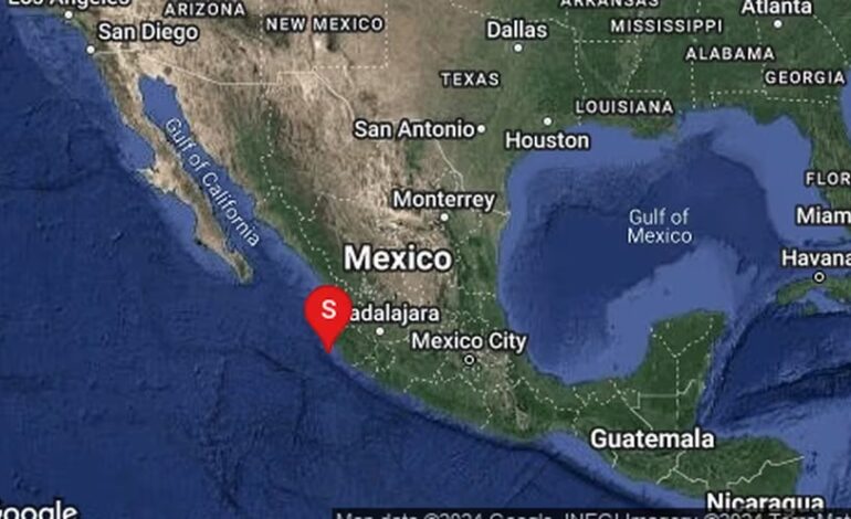  Sismo magnitud 5.1 sacude Puerto Vallarta, Jalisco