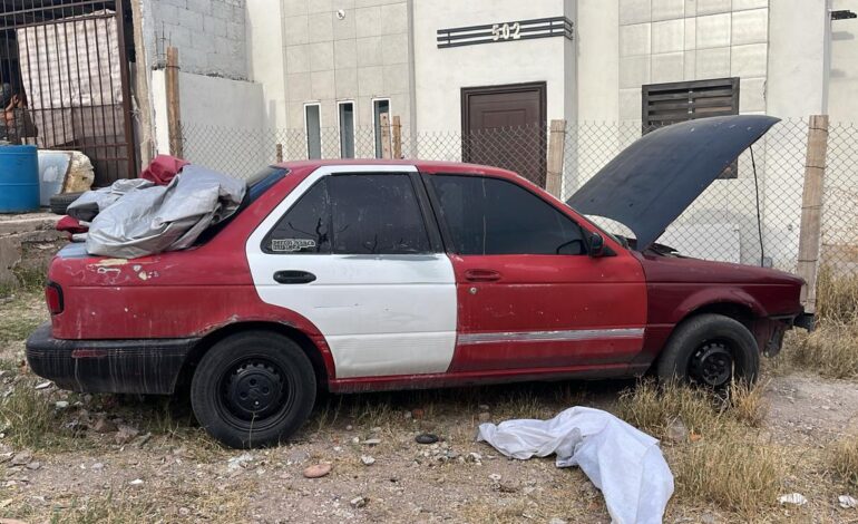  Recupera SSPE vehículo a menos de 24 horas de ser robado en Chihuahua Capital