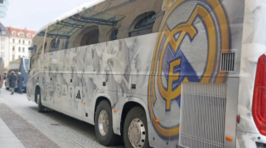  Champions League: Real Madrid sufre accidente en su autobús en Alemania