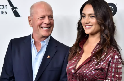  Esposa de Bruce Willis comparte emotiva foto inédita de su primer aniversario