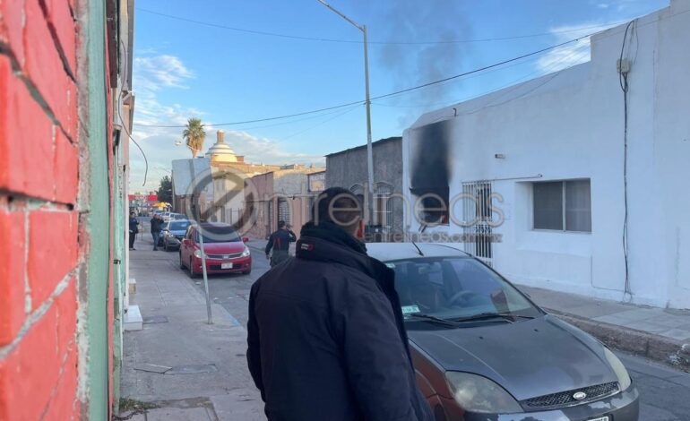 Sofocan incendio en Despacho ubicado en la zona Centro