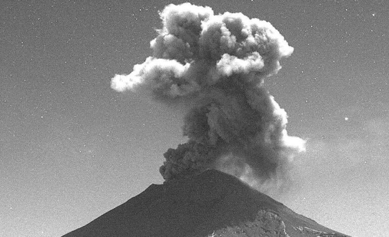  Cae ceniza del Popocatépetl en cinco alcaldías de la Ciudad de México