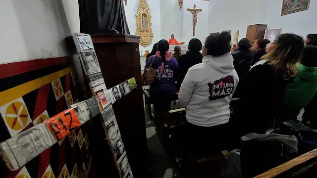  Mujeres alzan la voz con misa en Ciudad Juárez, ‘nosotras no olvidamos’