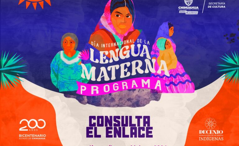  Invita Cultura a las actividades para conmemorar el Día Internacional de la Lengua Materna