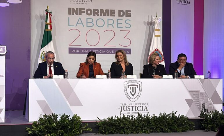  Rinde Myriam Hernández segundo informe del Poder Judicial 