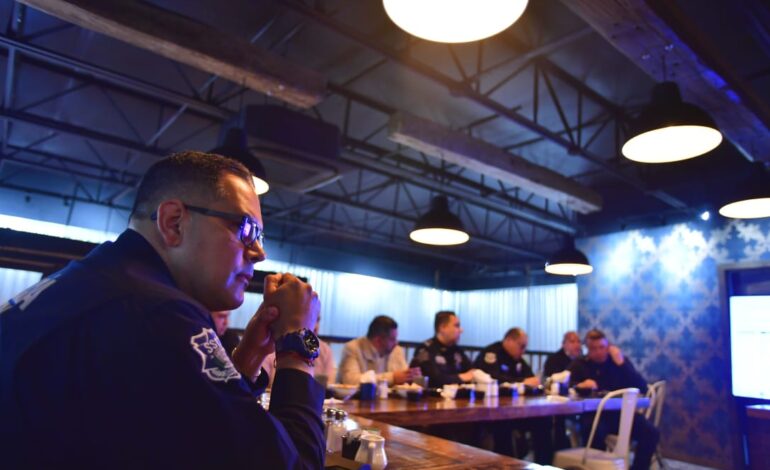  Encabeza secretario de Seguridad Pública reunión de mandos operativos en Nuevo Casas Grandes