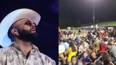  Carín León en Cancún: Balazos durante concierto causan pánico entre sus fans