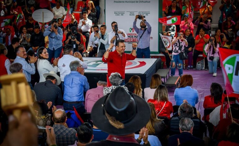  Vengo a pedir su apoyo de manera humilde para seguir cambiando Chihuahua: Marco Bonilla a priistas