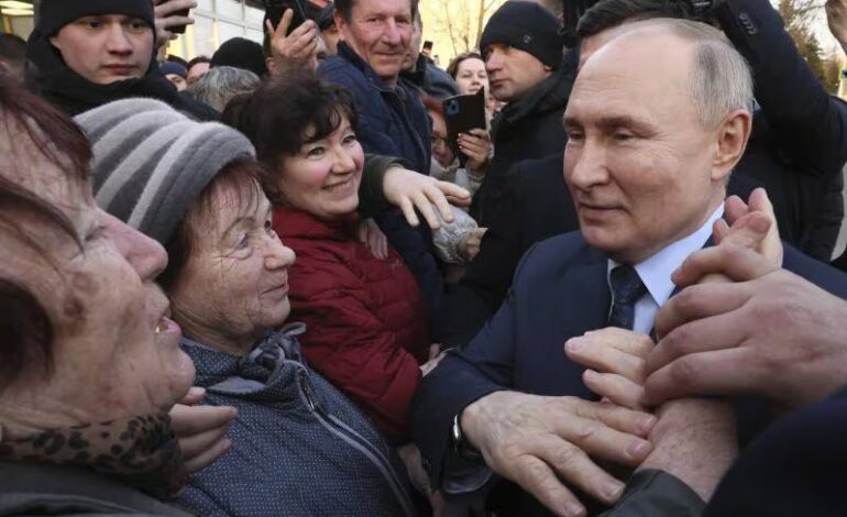  Putin a punto de ser reelegido en elecciones presidenciales por otros 6 años