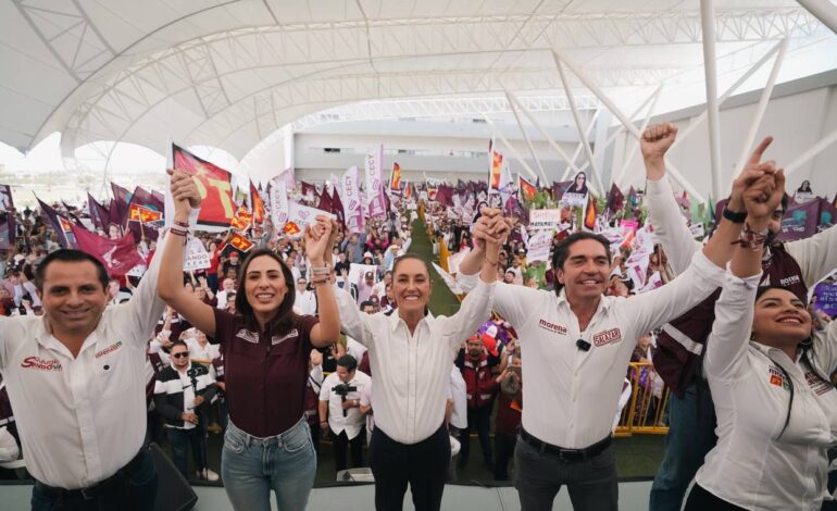  Claudia Sheinbaum invita al pueblo de Torreón a votar por el Plan C este 2 de junio por un México justo, democrático y de derechos