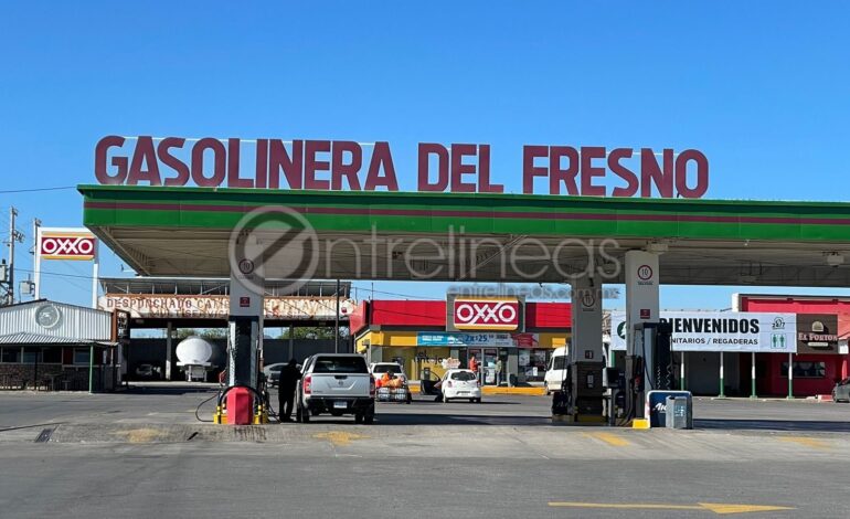  Roban vehículo con lujo de violencia en gasolinera El Fresno