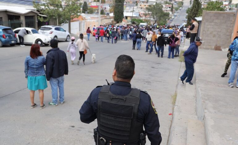  Resguarda Policía Municipal representaciones del viacrucis en la ciudad