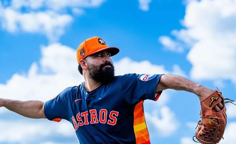  El mexicano José Urquidy no podrá lanzar en inicio de temporada con los Astros