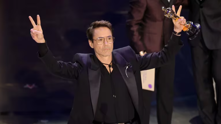  Robert Downey Jr. se corona como mejor actor de reparto en los Oscars con ‘Oppenheimer’