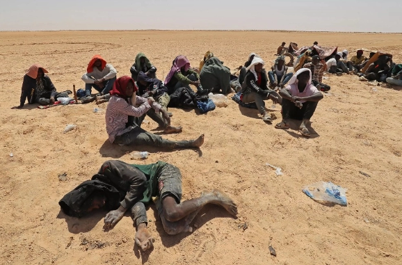  Hallan 65 cadáveres de migrantes en fosa común en Libia