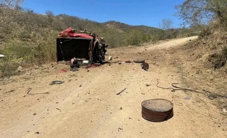  Explosión de mina antipersona mata a tres campesinos en Michoacán