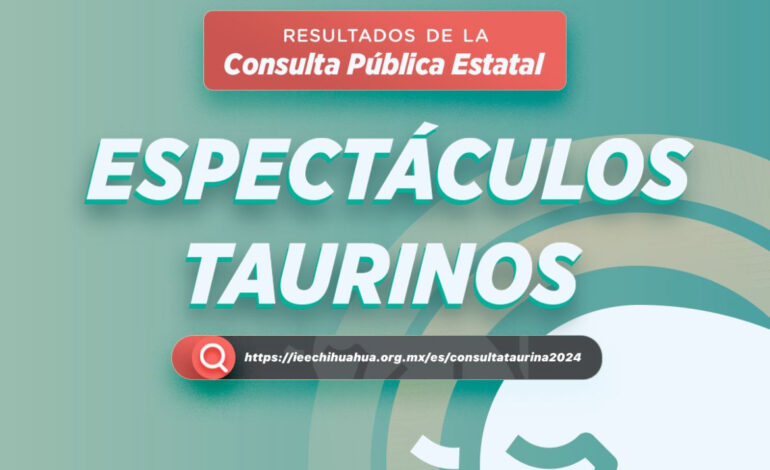  Concluye consulta pública estatal sobre “Espectáculos Taurinos”
