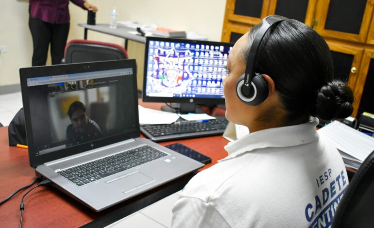  Participa cadete del IESP en webinars “Cruzando el Cambio”