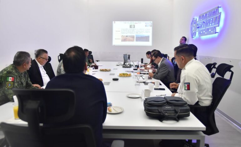  Sesiona Mesa de Seguridad en instalaciones del C7-iA de Delicias