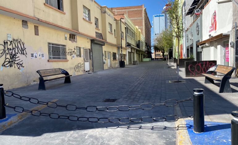  Cocentro aplaude remodelación a la calle Morelos; se había deteriorado