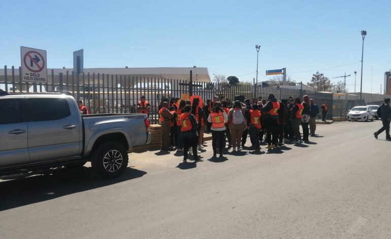  Protestan en Ciudad Juárez a un año del incendio en la estación migratoria