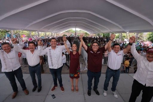  Democracia, libertades y bienestar son garantía en la Cuarta Transformación: Sheinbaum desde Jojutla, Morelos