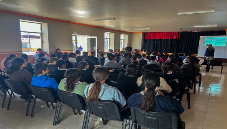  Imparte SSPE taller sobre Menores Infractores en secundaria de Allende