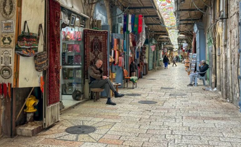  Semana Santa llega a una Jerusalén vacía de turistas y marcada por la guerra en Gaza