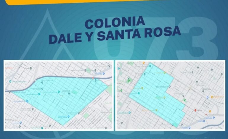  Detectarán y corregirán fugas de agua con recorridos en las colonias Santa Rosa y Dale
