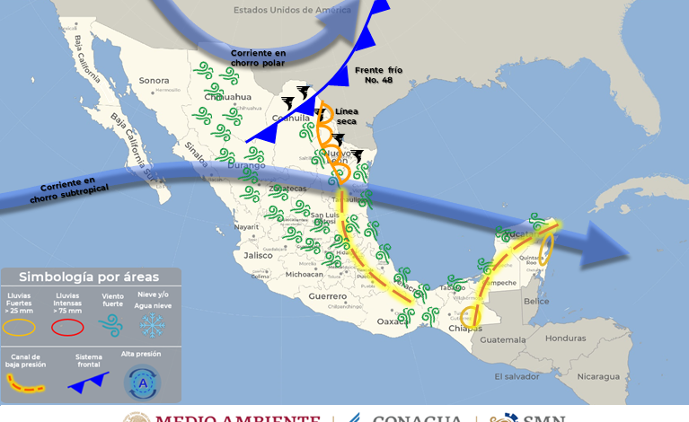  Prevén posibles tolvaneras y calor para este domingo