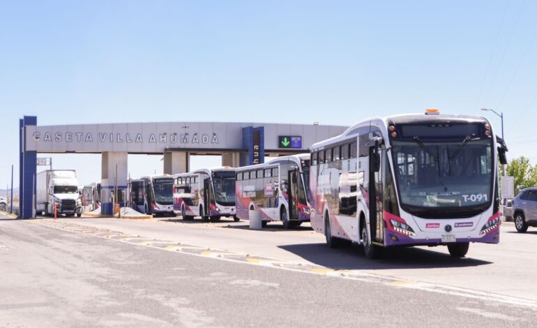  Llega lo mejor del transporte público para Ciudad Juárez