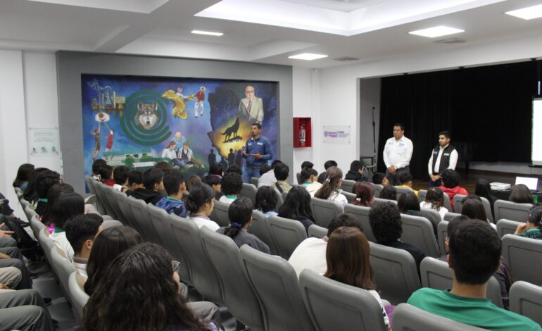  Realiza Policía Municipal “Semana de la Prevención y Seguridad” en Colegio de Bachilleres 1