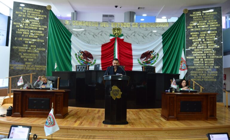  El Congreso de Chihuahua rechaza la propuesta de reforma a la Ley de Amnistía
