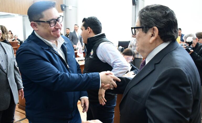  Respalda Alfredo Chávez elección de Javier González Mocken como titular de la Comisión Estatal de Derechos Humanos
