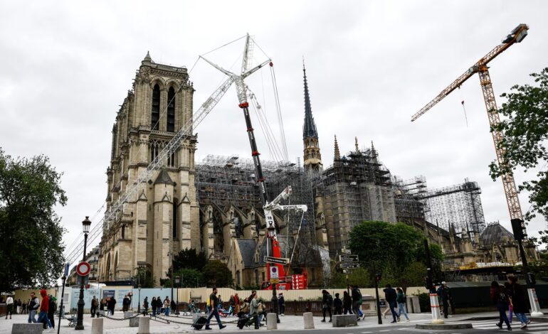  Restauración de Notre-Dame cerca de concluir