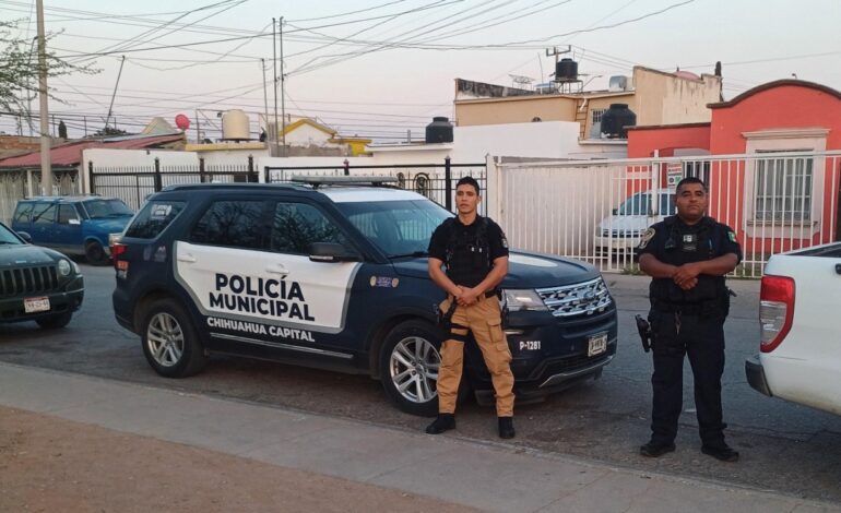  Realiza Policía Municipal operativo “24 Horas en tu Barrio” en Villas del Real