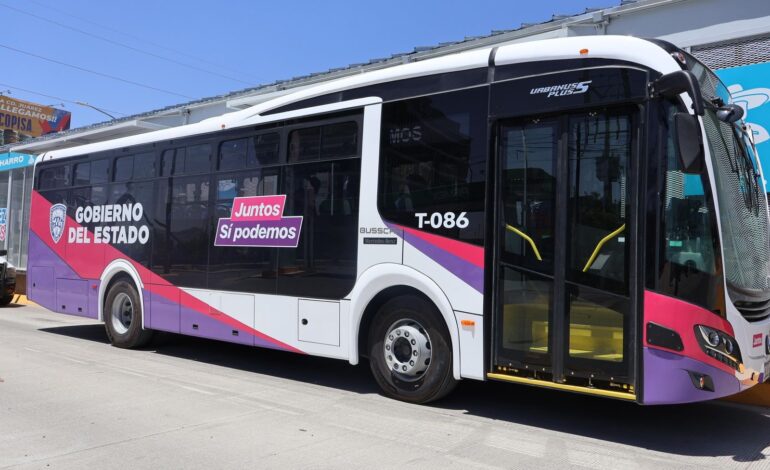  Inicia recorrido de prueba en el BRT 2 de Juárez con unidades nuevas